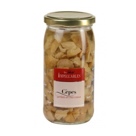 Cèpes jambes et morceaux - 37 cl (Impecables)disponible à la Maison Pollet de Toulouse