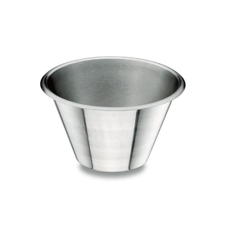 Bassine pâtissière Inox conique à fond plat Ø 130x61 mm - 0,55 Ldisponible à la Maison Pollet de Toulouse