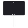 Etiquette : Noire neutre - 6x8 cm (pique inox)disponible à la Maison Pollet de Toulouse