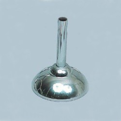 Pied tube Chromé lesté sans pince pour étiquette pique inox - 5 cmdisponible à la Maison Pollet de Toulouse