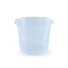 Pot rond PP 250 ml sans couvercle - Ø 101x48 mm - Cristal (x100)disponible à la Maison Pollet de Toulouse