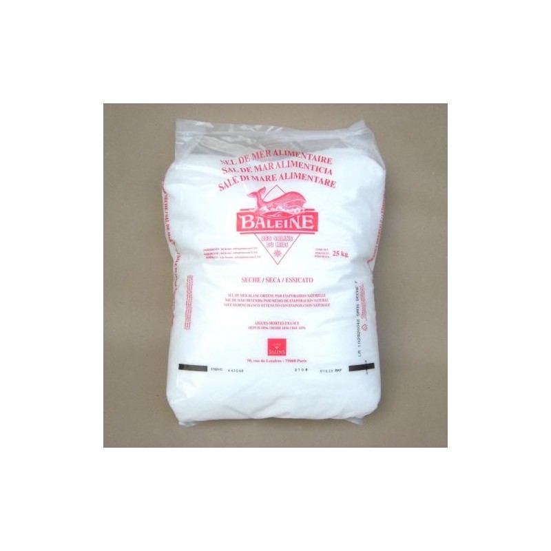 Sel gros séché de Mer (La Baleine Rouge)disponible à la Maison Pollet de Toulouse