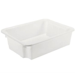 Bac gerbable & emboitable Blanc - 800x600x220 mmdisponible à la Maison Pollet de Toulouse