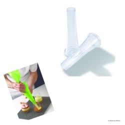 Douille Copolyester unie pour verrine Ø 10x105 mmdisponible à la Maison Pollet de Toulouse