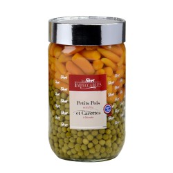 Petits Pois extra-fins et Carottes - 72 cl (Impeccables)disponible à la Maison Pollet de Toulouse