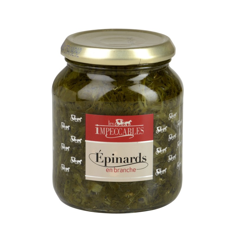 Epinards en branches - 37 cl (Impeccables)