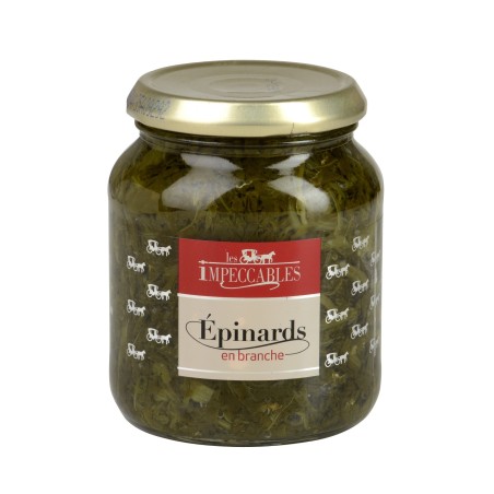 Epinards en branches - 37 cl (Impeccables)