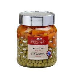 Petits Pois extra-fins et Carottes - 37 cl (Impeccables)disponible à la Maison Pollet de Toulouse