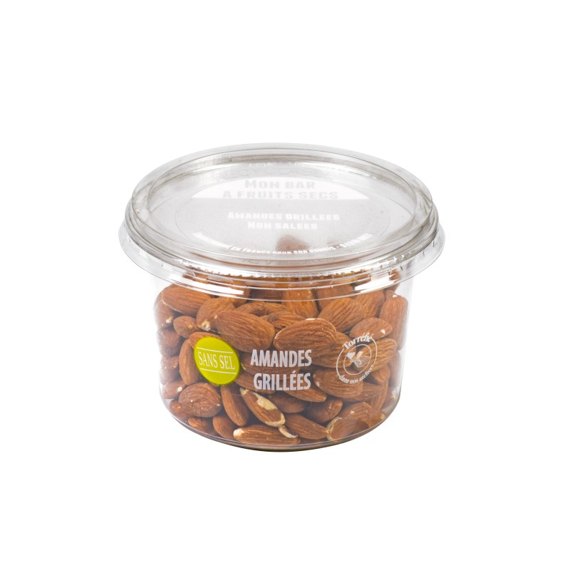 Amandes grillées sans sel - 220 g