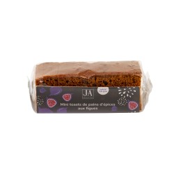 Pain d'épices spécial Toast Miel Figues - 150 g (Jean d'Audignac)