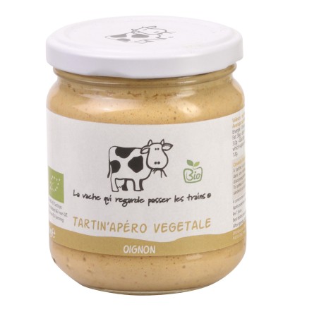 Tartin'Apéro végétale Oignon bio - 190 g (La vache qui regarde passer les trains)