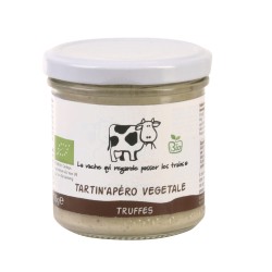 Tartin'Apéro végétale saveur Truffe bio - 135 g (La vache qui regarde passer les trains)