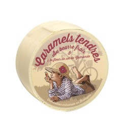 Caramels tendres au beurre frais & à la fleur de sel de Guérande -  50 gdisponible à la Maison Pollet de Toulouse