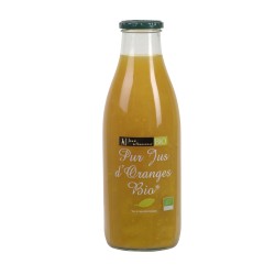 Pur jus d'Orange Bio - 100 cl (Jean d'Audignac)