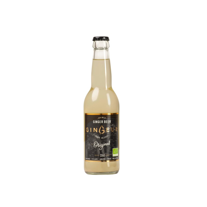 Bière au Gingembre Bio 0° - 33 cl (Gingeur)