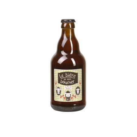 Bière Ambrée de Mon Boucher 8° - 33 cl (Brasserie Française)