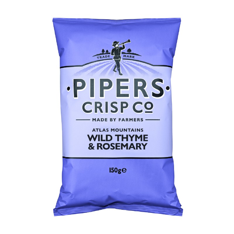 Chips Romarin & Thym sauvage - 150 g (Pipers Crisp Co)