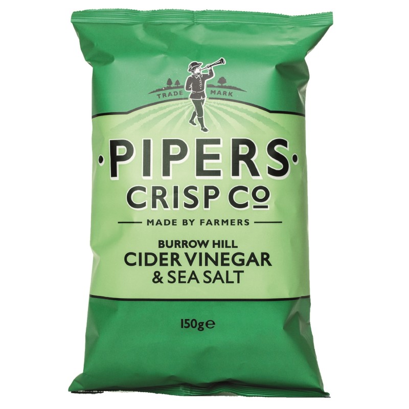 Chips Vinaigre de cidre & Sel de mer - 150 g (Pipers Crisp Co)