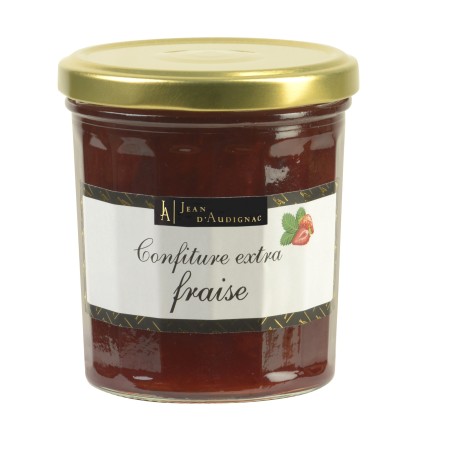 Confiture extra Fraise - 370 g (Jean d'Audignac)