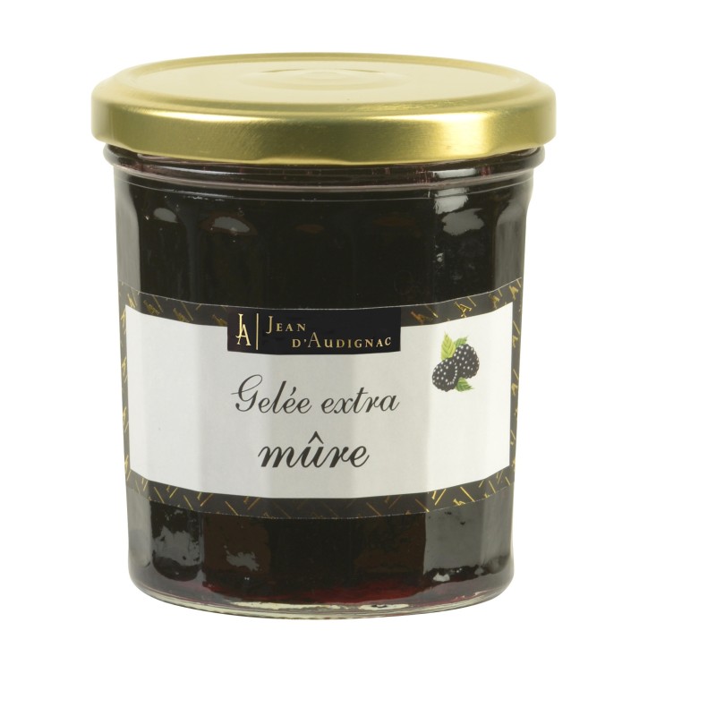 Gelée extra Mûre - 370 g (Jean d'Audignac)