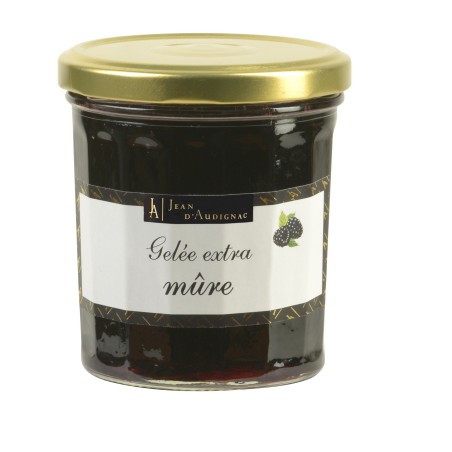 Gelée extra Mûre - 370 g (Jean d'Audignac)