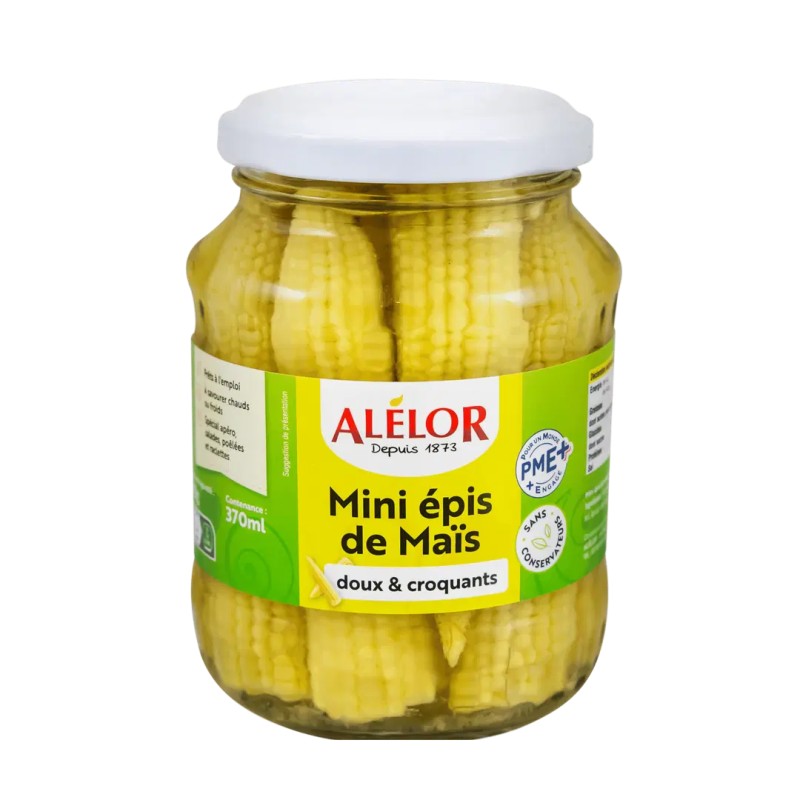 Maïs mini épis - 37 cl (Alélor)