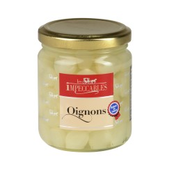 Oignons blancs - 21 cl (Impeccables)