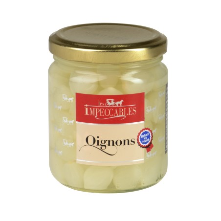 Oignons blancs - 21 cl (Impeccables)