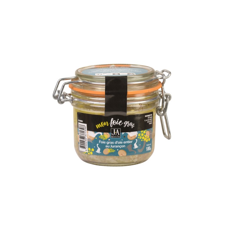 Foie Gras d'Oie entier au Jurançon - 180 g (Jean d'Audignac)