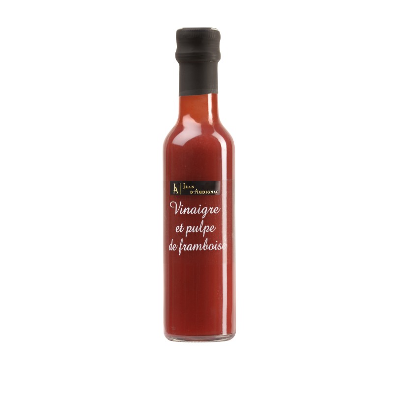 Vinaigre de cidre à la pulpe de framboise - 25 cl (Jean d'Audignac)disponible à la Maison Pollet de Toulouse