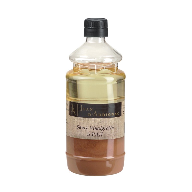 Shaker vinaigrette à l'ail & huile de tournesol - 50 cl (Jean d'Audignac)disponible à la Maison Pollet de Toulouse