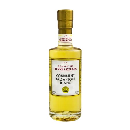 Vinaigre Balsamique Blanc 4 ans - 25 cl  (Terres Rouges)