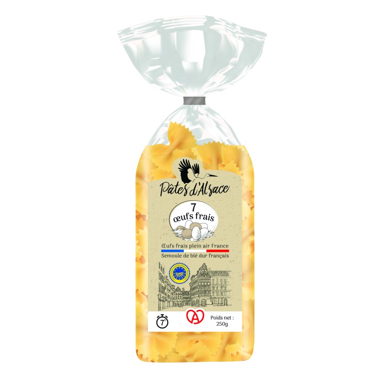 Papillons 7 oeufs frais - 250 g (Impeccables)disponible à la Maison Pollet de Toulouse