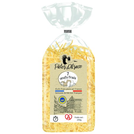 Spätzle 7 oeufs frais - 250 g (Impeccables)disponible à la Maison Pollet de Toulouse