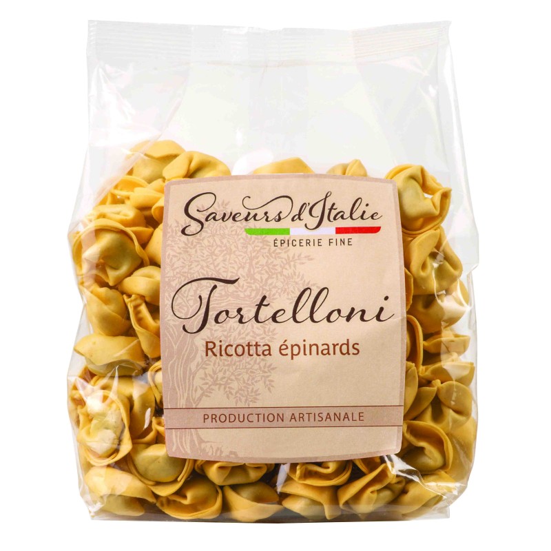 Tortelloni Ricotta Epinards - 500 g (Saveurs d'Italie)