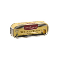 Filets de maquereaux moutarde à l'ancienne - 169 g (Mouettes d'Arvor)disponible à la Maison Pollet de Toulouse