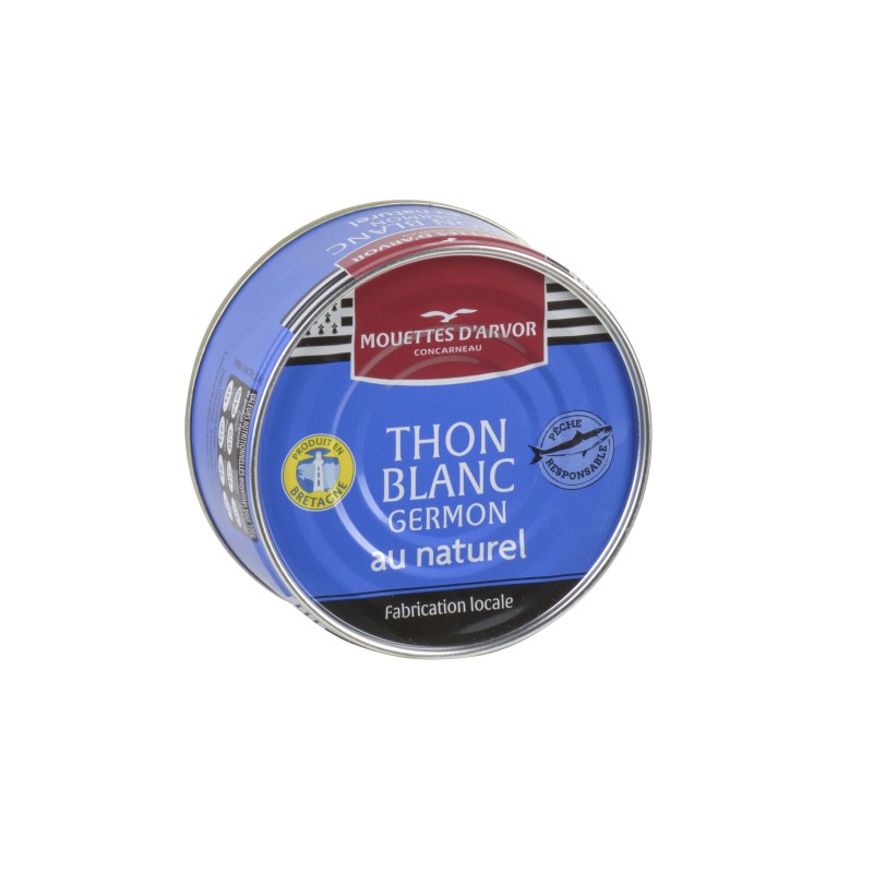 Thon blanc Germon au naturel - 160 g (Mouettes d'Arvor)disponible à la Maison Pollet de Toulouse