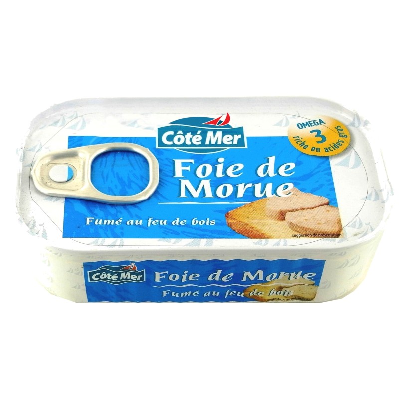 Foie de Morue fumé 1/6 - 90 g (Kileoa)