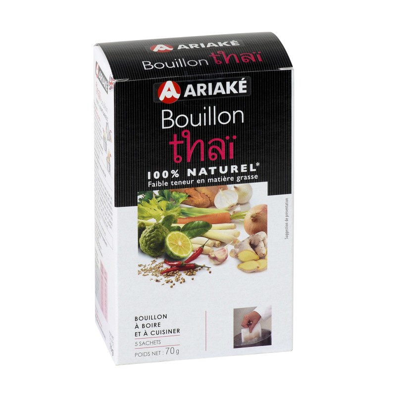 Bouillon Thaï 100% naturel (Ariake)