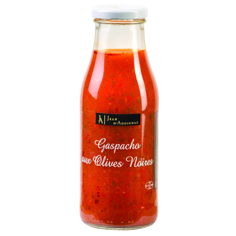 Gaspacho aux olives noires - 480 g (Jean d'Audignac)