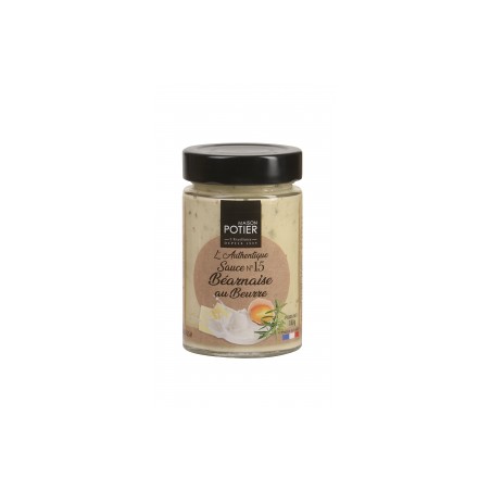 Sauce Béarnaise au beurre - 180 g (Potier)