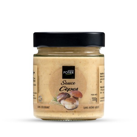 Sauce Cèpes - 180 g (Potier)