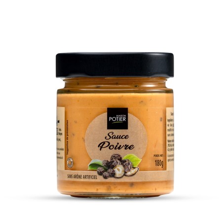 Sauce poivre - 180 g (Potier)