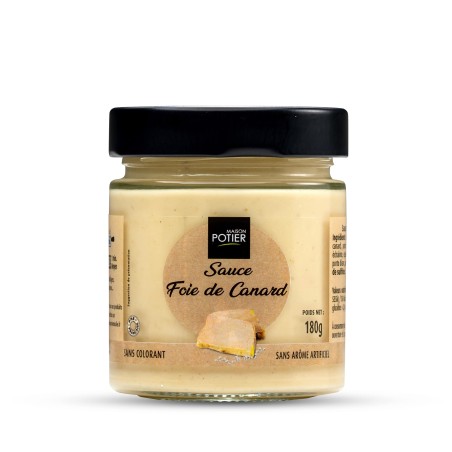 Sauce Foie Gras - 180 g (Potier)