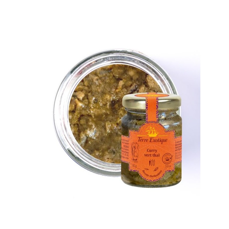 Pâte de curry indien, 85 g (Terre Exotique)disponible à la Maison Pollet de Toulouse