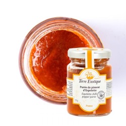 Purée piment d'Espelette - 90 g (Terre Exotique)