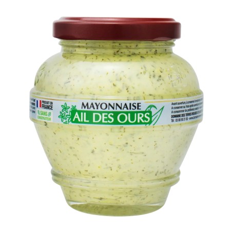 Mayonnaise à l'Ail des Ours - 180 g (Terres Rouges)