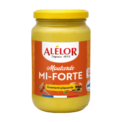 Moutarde Mi-forte - 350 g (Alélor)