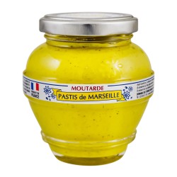 Moutarde au Pastis - 200 g (Terres Rouges)