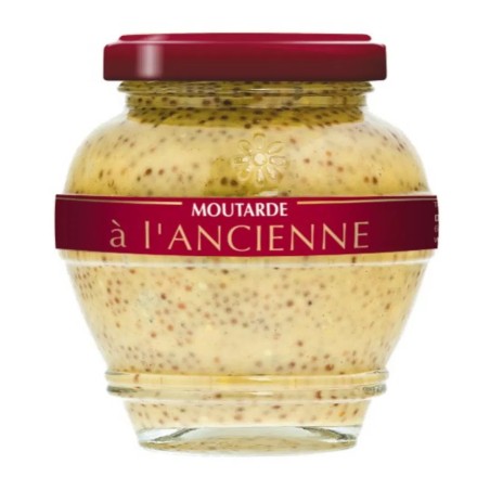 Moutarde à l'ancienne - 200 g (Terres Rouges)